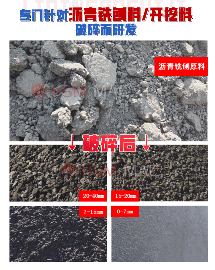 齒輥瀝青破碎機 齒輥瀝青破碎機