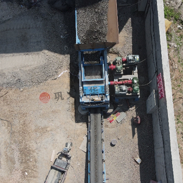 瀝青混合料破碎篩分生產線,瀝青再生料破碎機,銑刨料柔性破碎機,華盛銘雙齒輥破碎機廠家